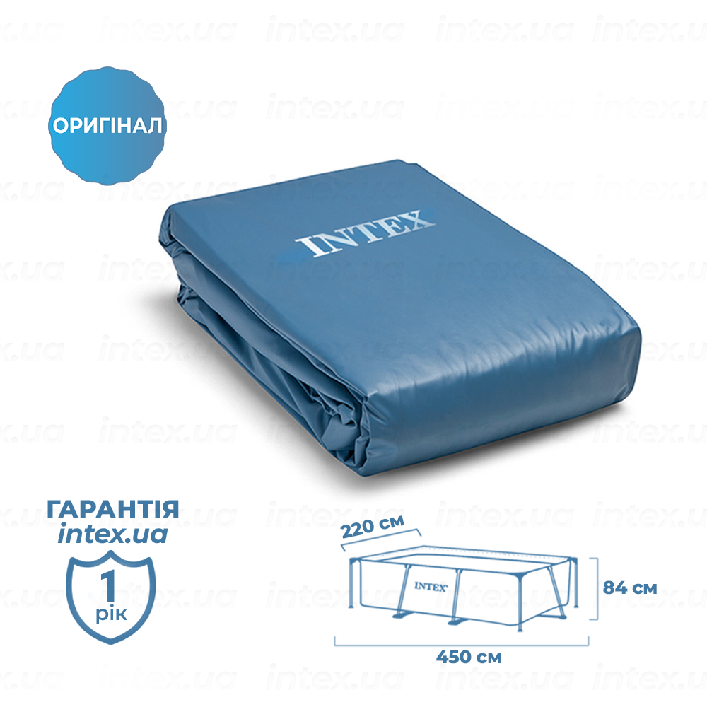 Чаша для каркасного басейна INTEX SMALL RECTANGULAR FRAME POOL