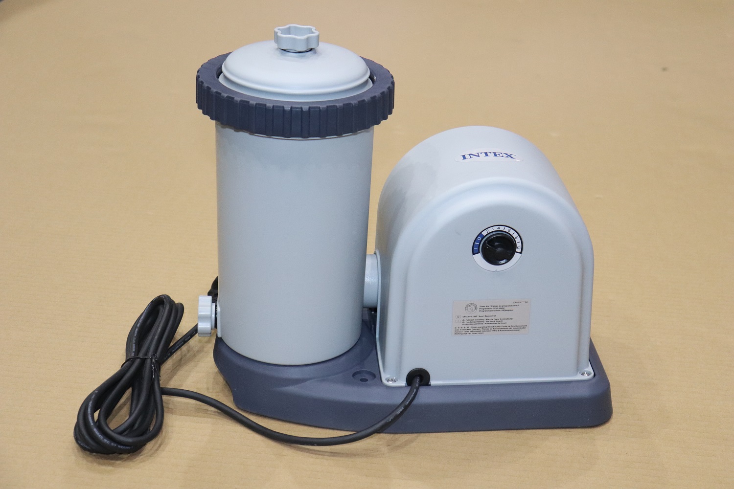 Корпус насоса с мотором картриджного фильтра с потоком воды 1500 GAL/Н (5678 л/ч)