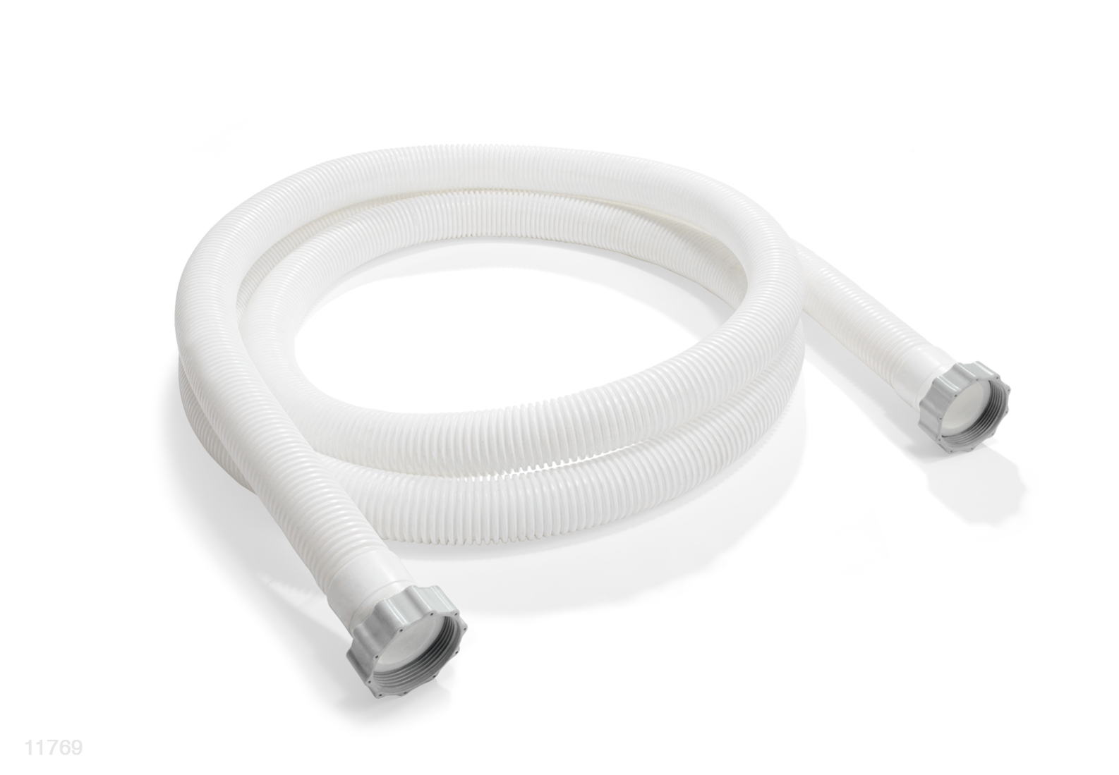 Гофрований шланг із гайками 4,5 м діаметром 38 мм (1-1/2