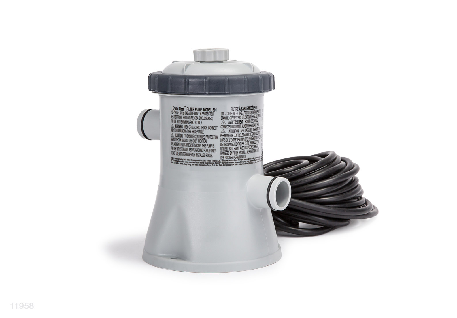 Корпус насоса с фильтром и мотором для насоса с фильтром 28602GS