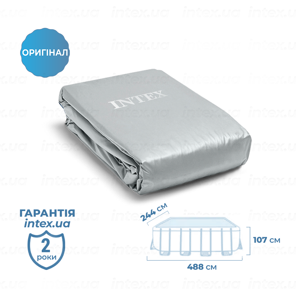 Чаша для каркасного басейна Intex RECTANGULAR PRISM  FRAME POOL (арт. 12228A)