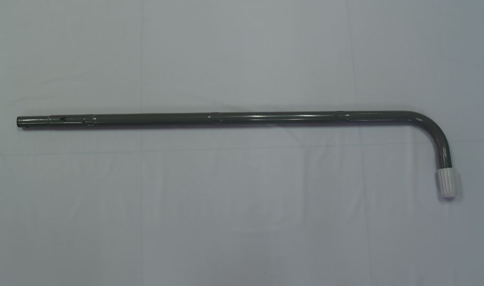 J-подібна бічна опора (А) для односекційної драбини 91 см (36