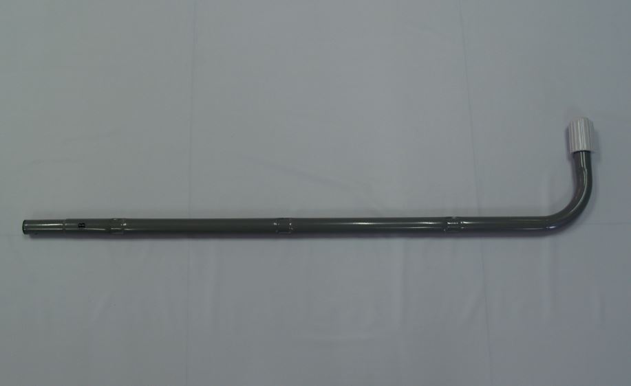 J-подібна бічна опора (В) для односекційної драбини 91 см (36