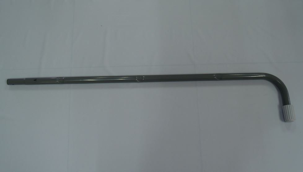 J-подібна бічна опора (А) для односекційної драбини 107 см (42