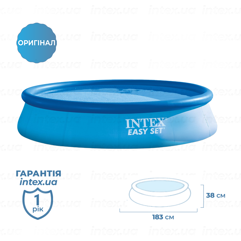Чаша для каркасного басейна INTEX CANOPY METAL FRAME POOL