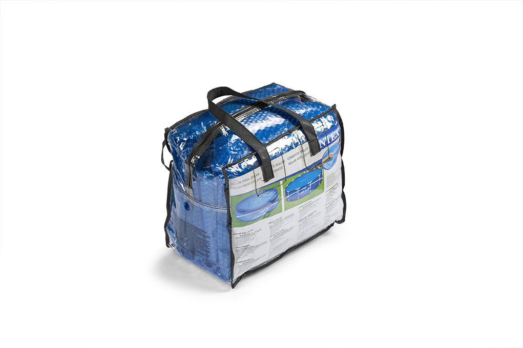 Теплозберігаюче покриття (тент-чохол з солярною плівкою) для прямокутного басейна  274 х 549 см RECT