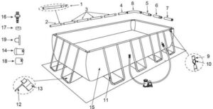 Прямокутний басейн Ultra XTR Frame