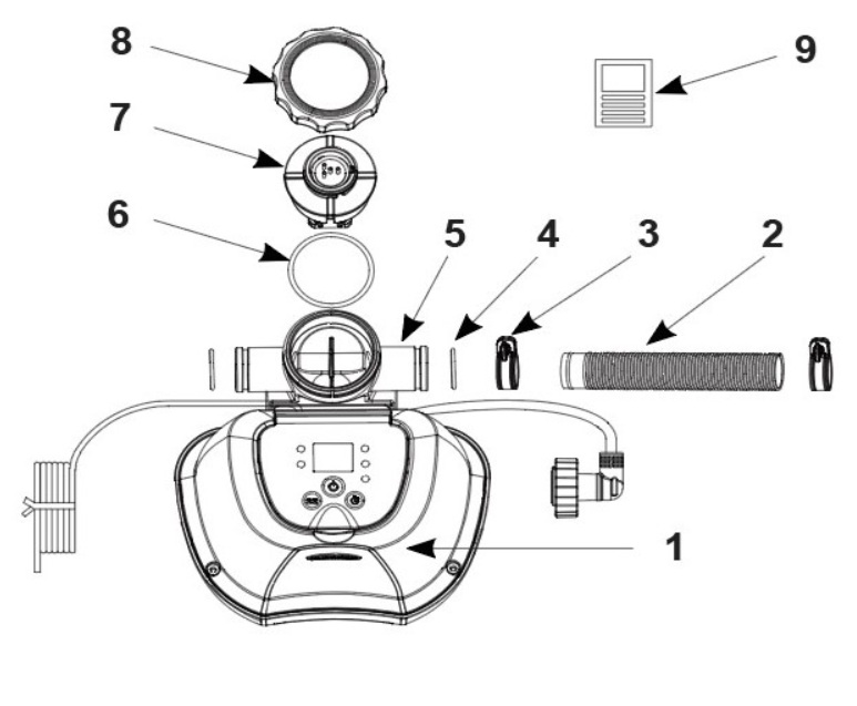 Система очистки с хлоргинератором INTEX QS200 | 2г/ч