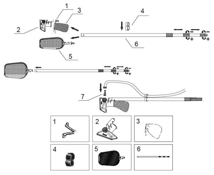 Набор для чистки бассейнов INTEX | до 488см