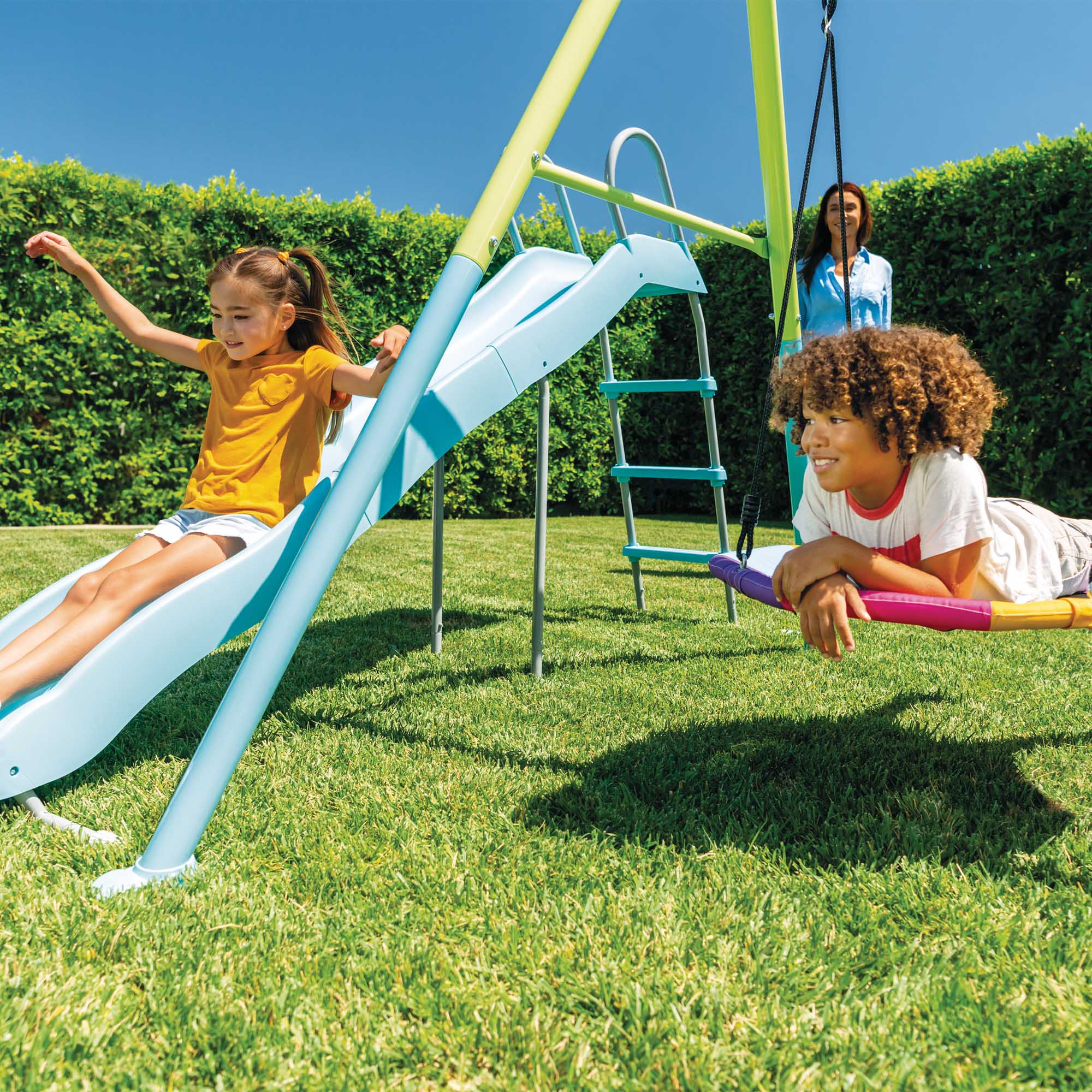 Гойдалка з 5-функціональним ігровим набором