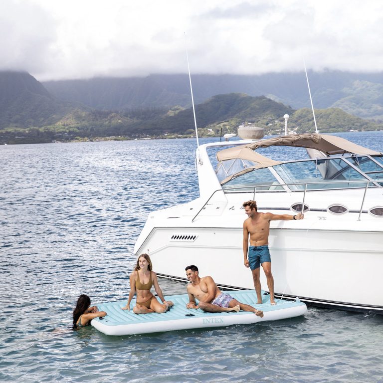 Надувний пліт-матрац Water Lounge з ручками