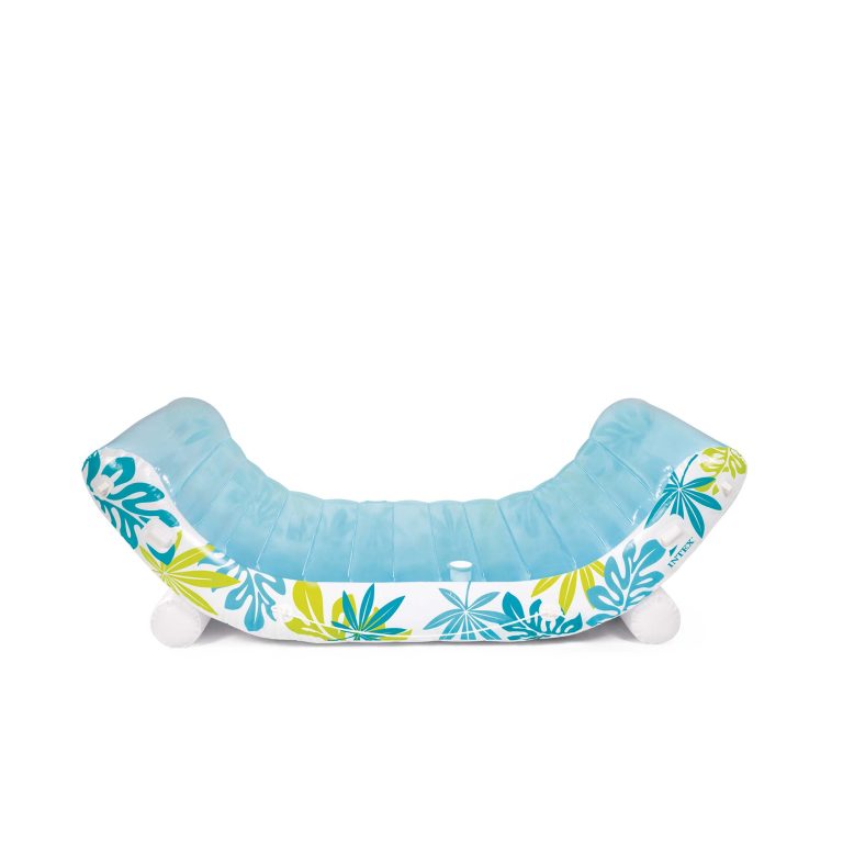 Надувной плот-матрас Tropical Canopy с тентом