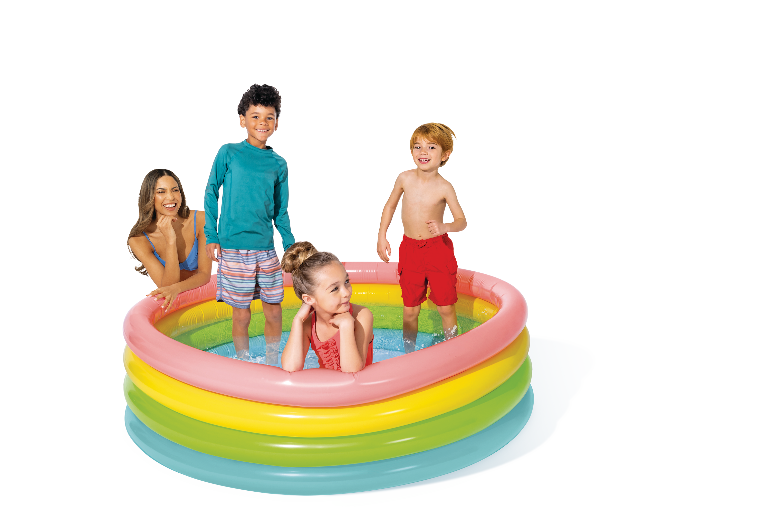 Надувний круглий басейн Sunset Glow