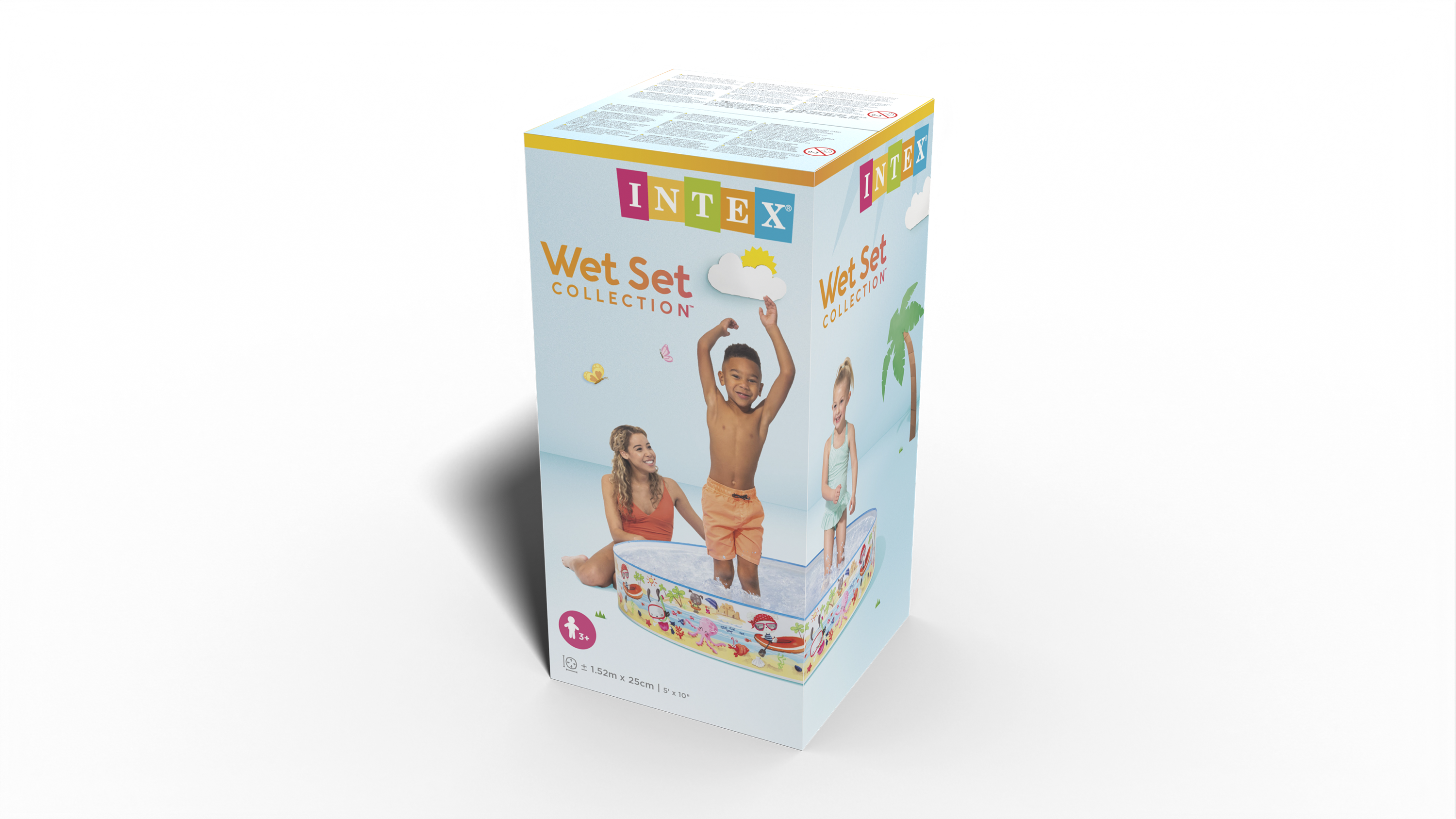 Каркасний круглий басейн Snapset