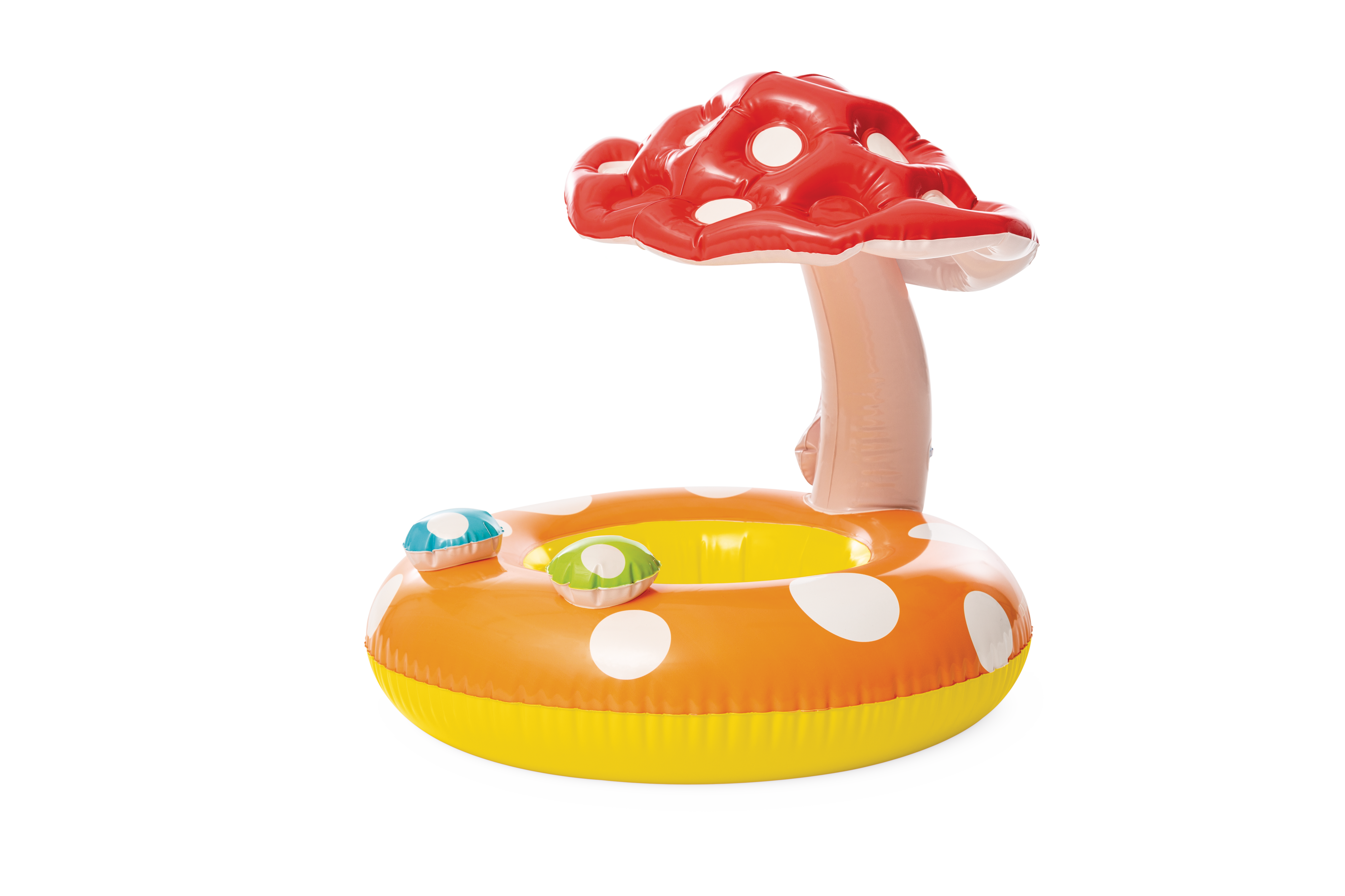 Надувний пліт-круг Mushroom  Kiddie з отворами для ніг