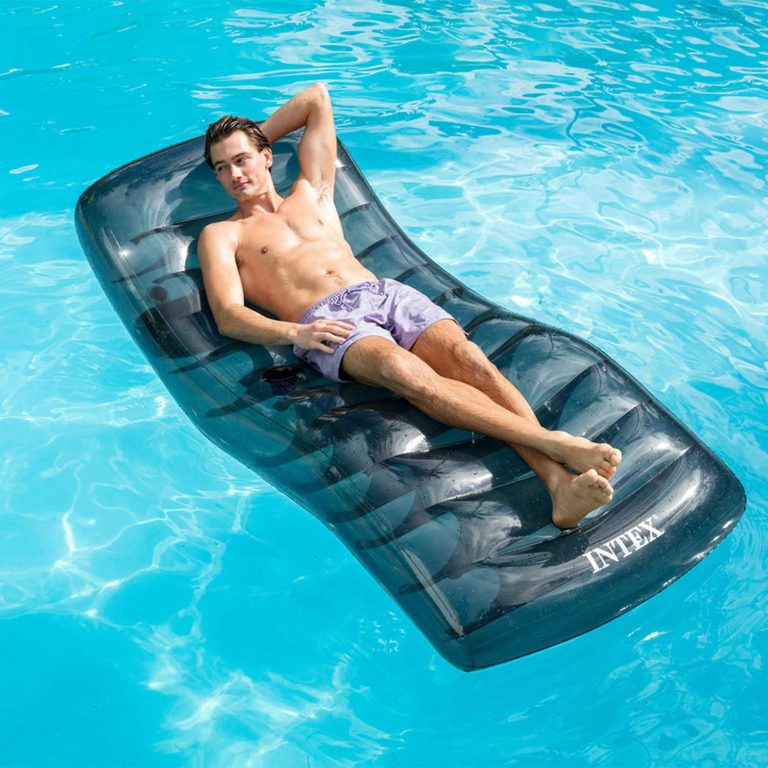 Надувний шезлонг Cool Grey