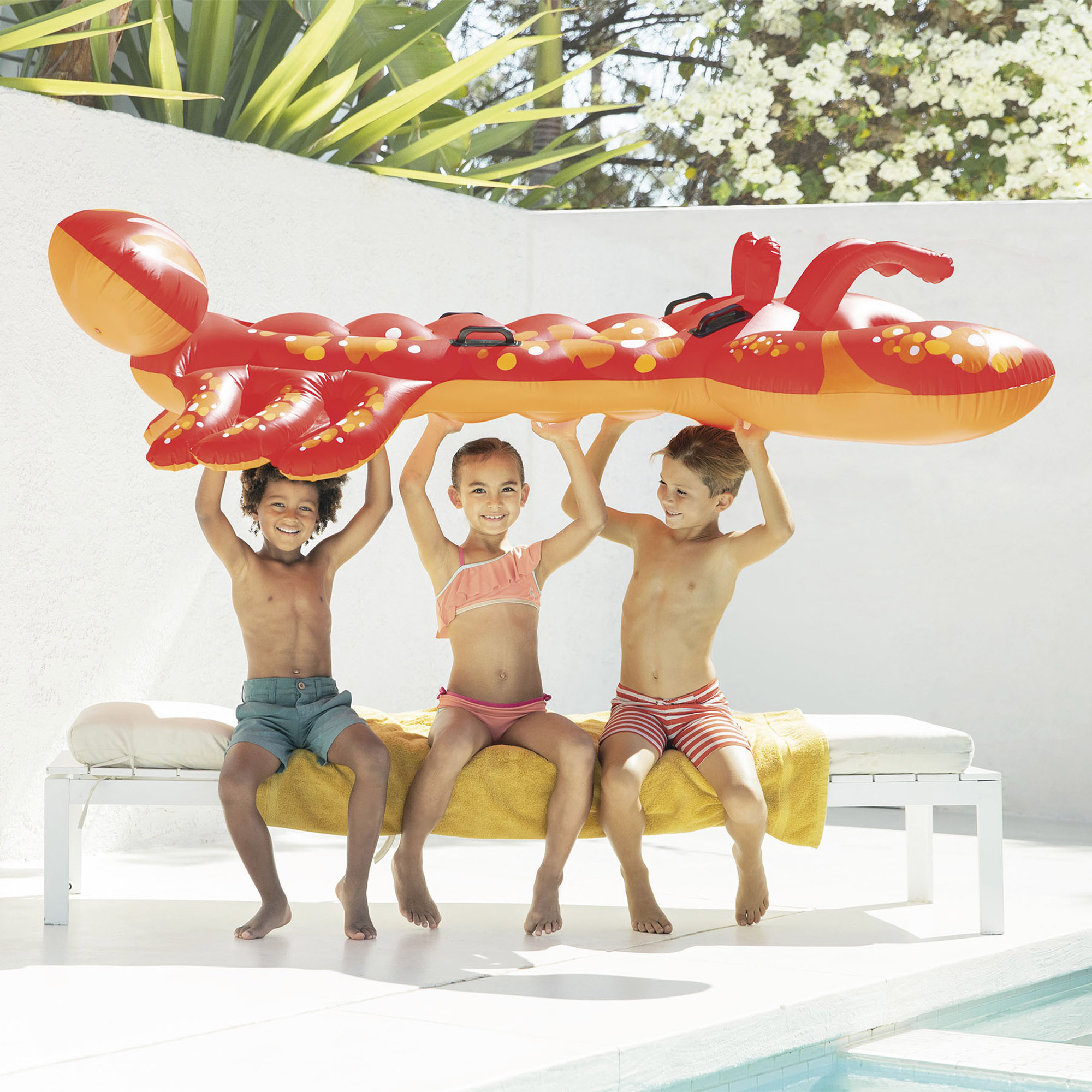 Надувний Омар для катання