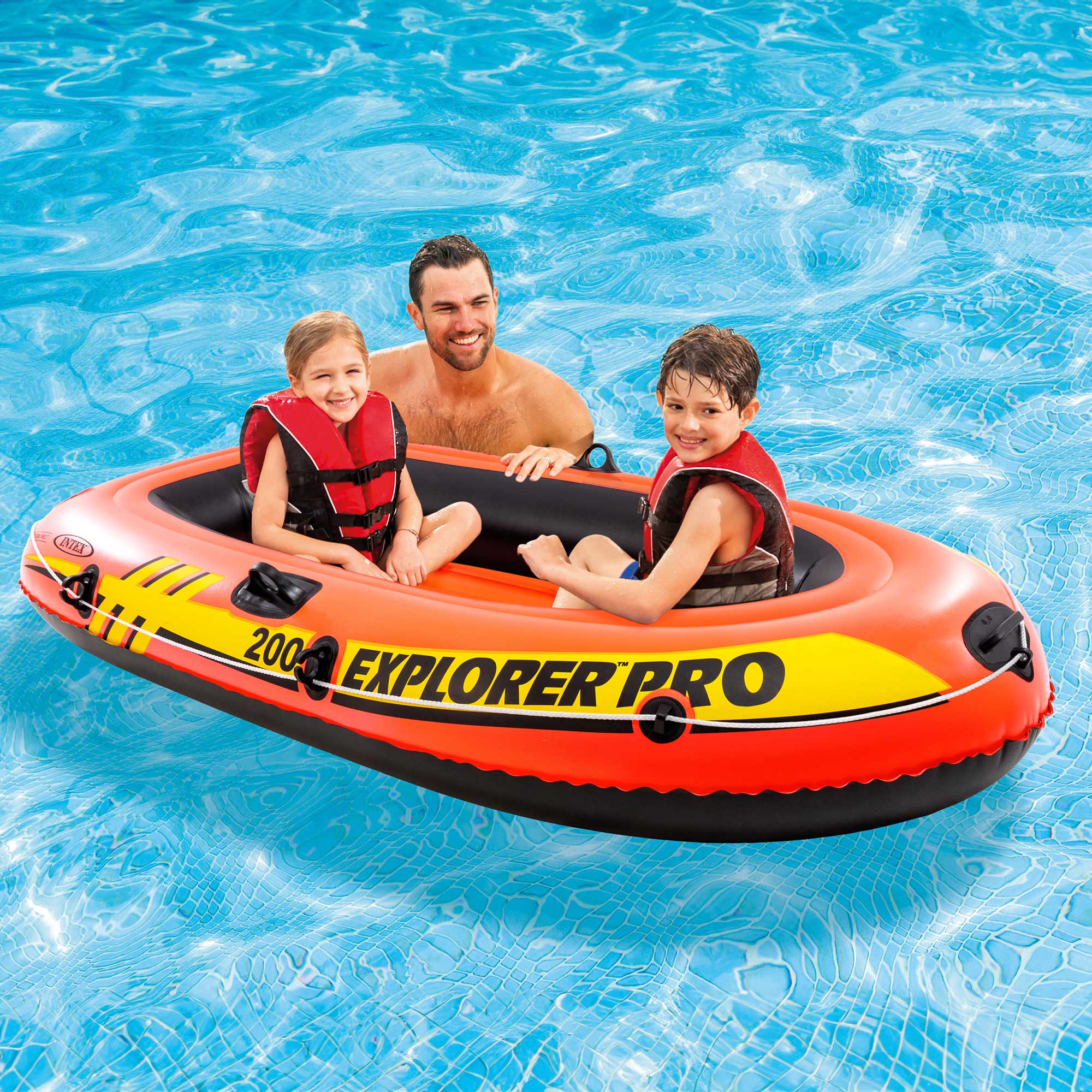 Лодка Explorer Pro 200 INTEX купити, сервіс, запчастини