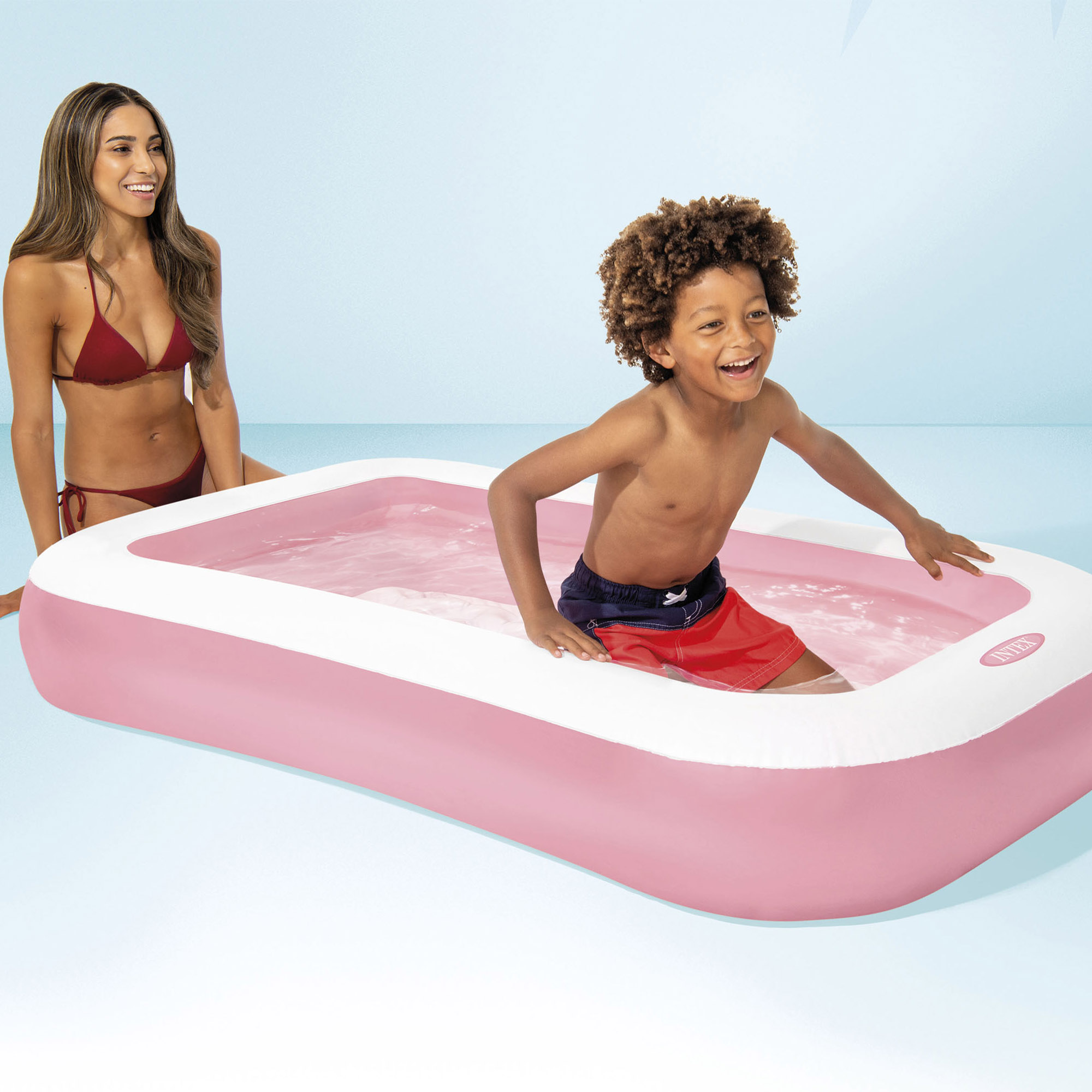 Надувний прямокутный басейн