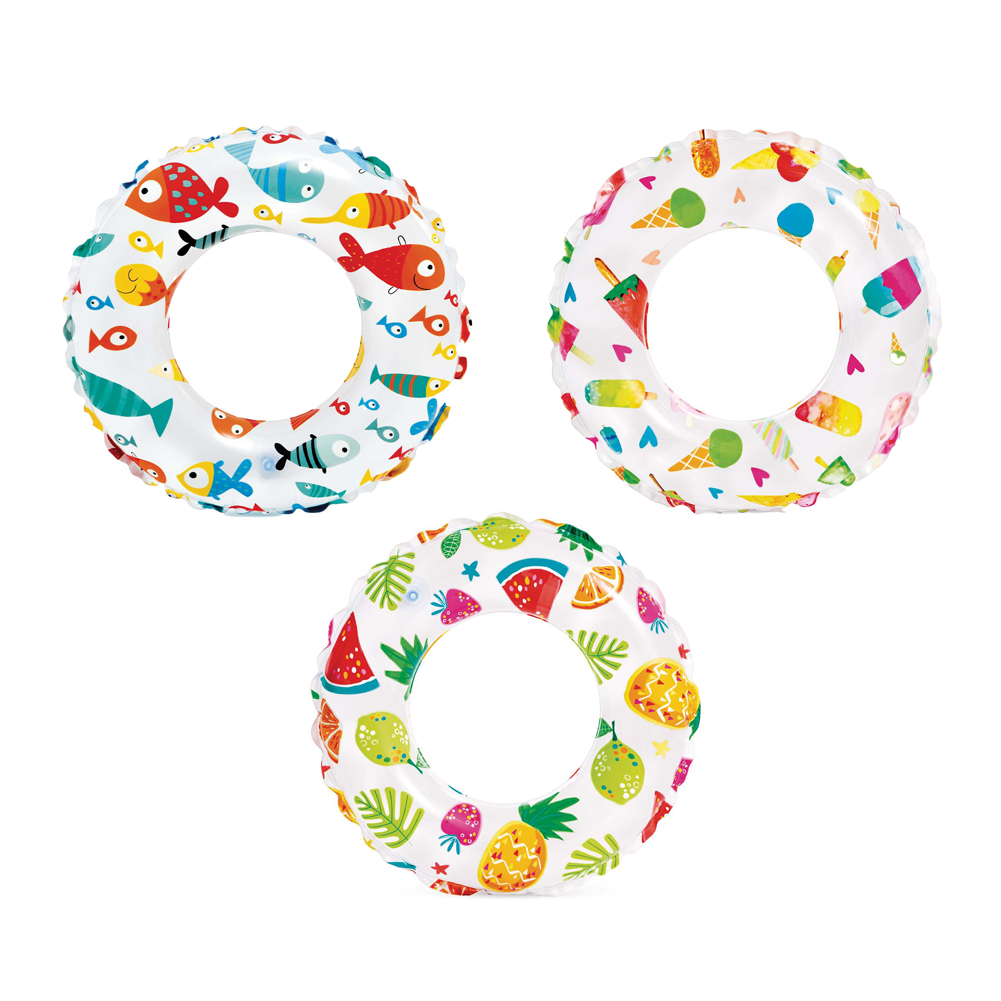 Надувний круг Lively Print