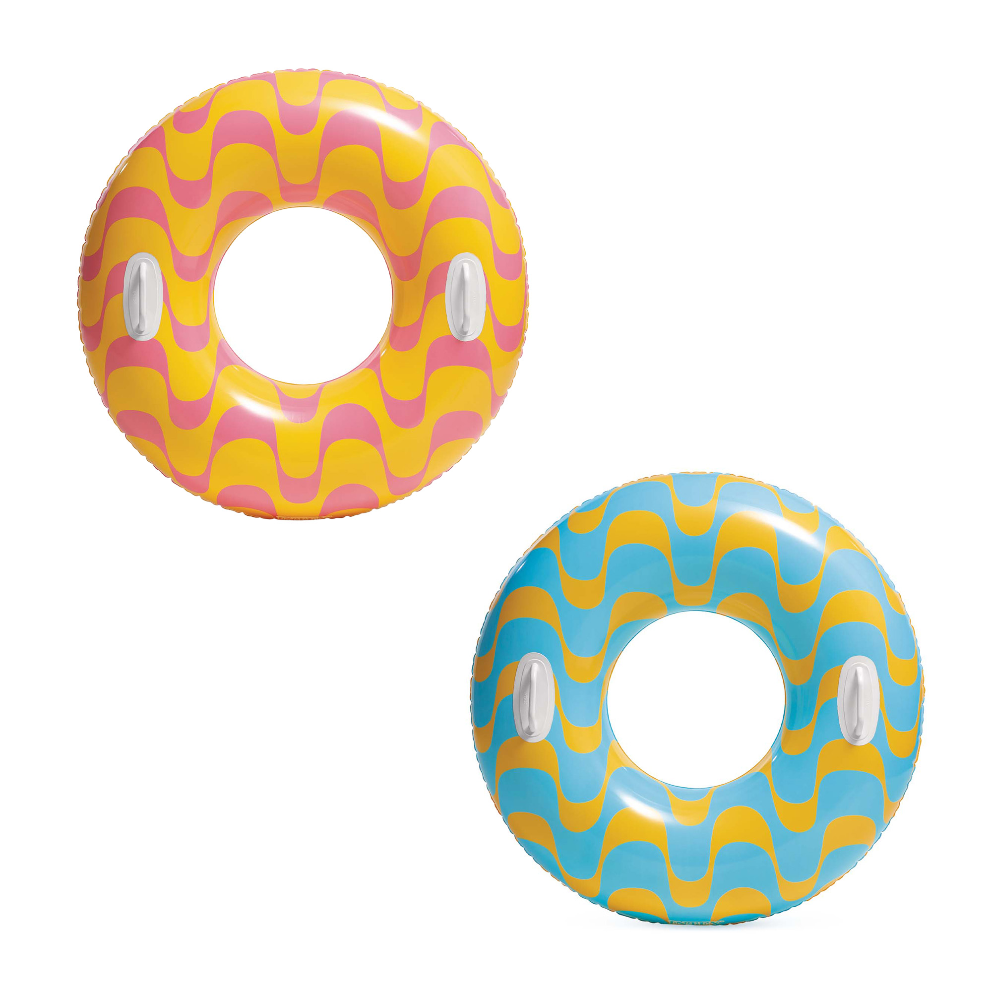 Надувний круг з ручками Wavy Dreams