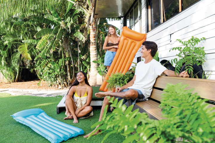 Надувной матрас Economats