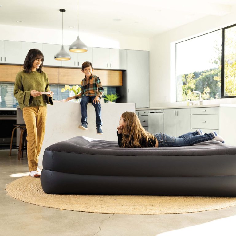 Двуспальная надувная кровать Pillow Rest Raised