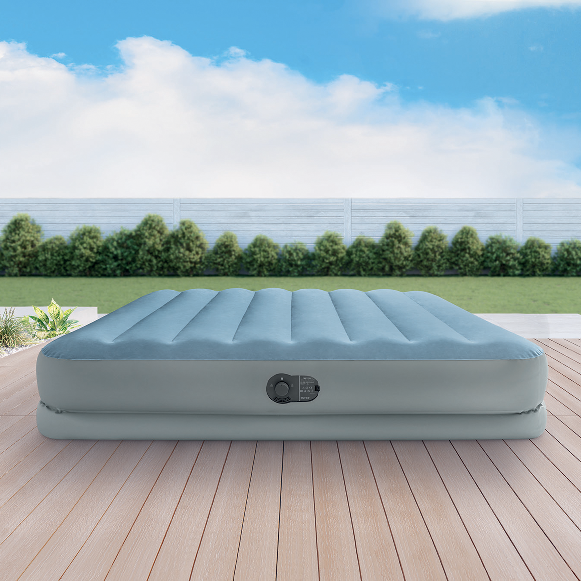 Двуспальная надувная кровать Mid-Rise Comfort