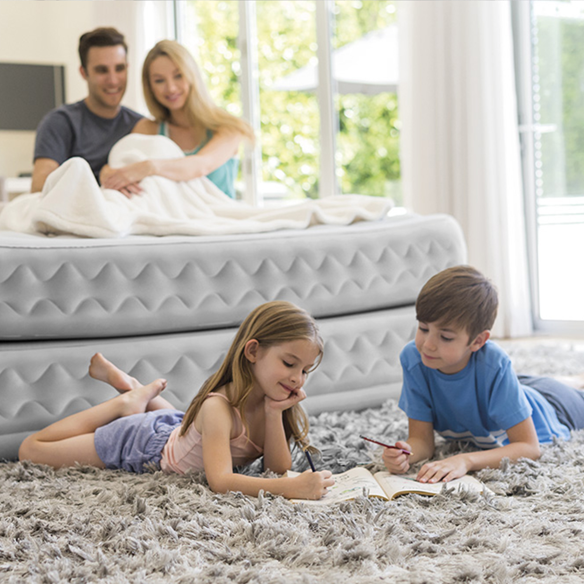 Двуспальная надувная кровать Supreme Air-Flow