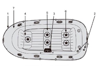 Човен INTEX Excursion | 4 осіб