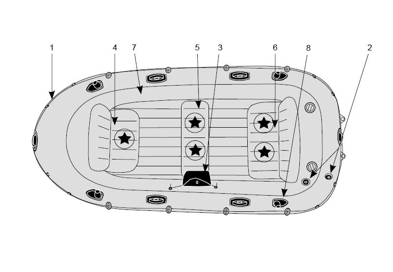 Човен Excursion | 5 осіб