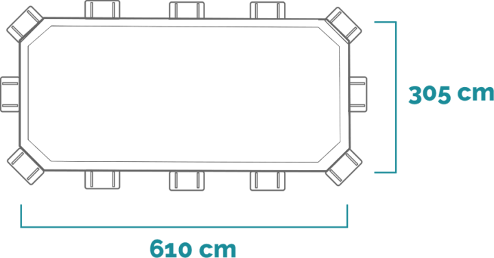 Біля басейну