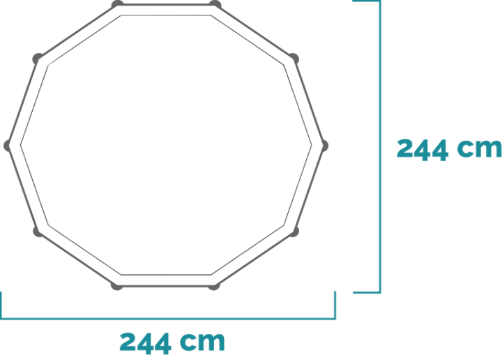 Біля басейну