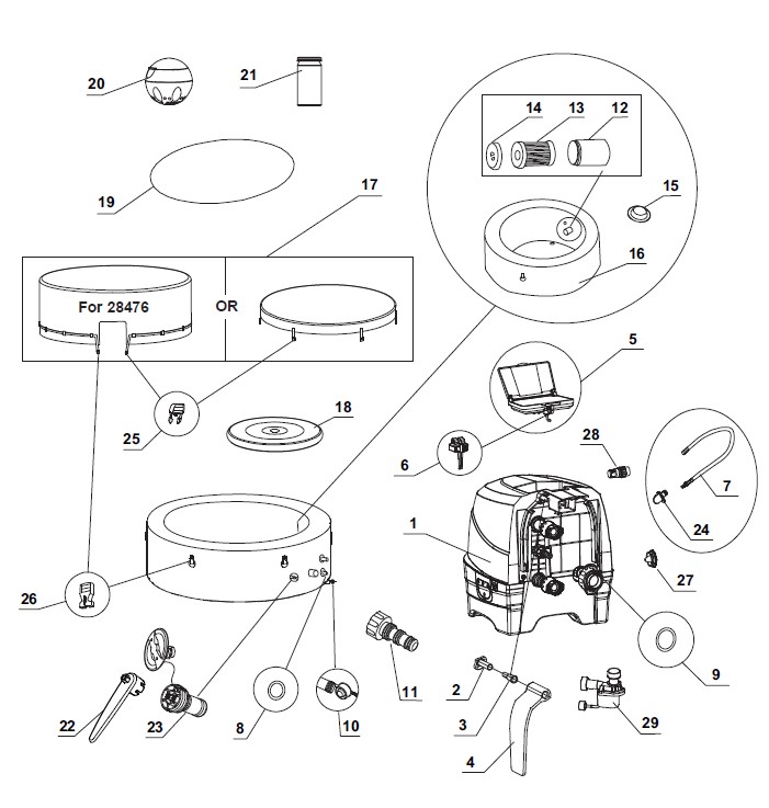 Спа Гідромасаж Bubble Massage | 4 осіб