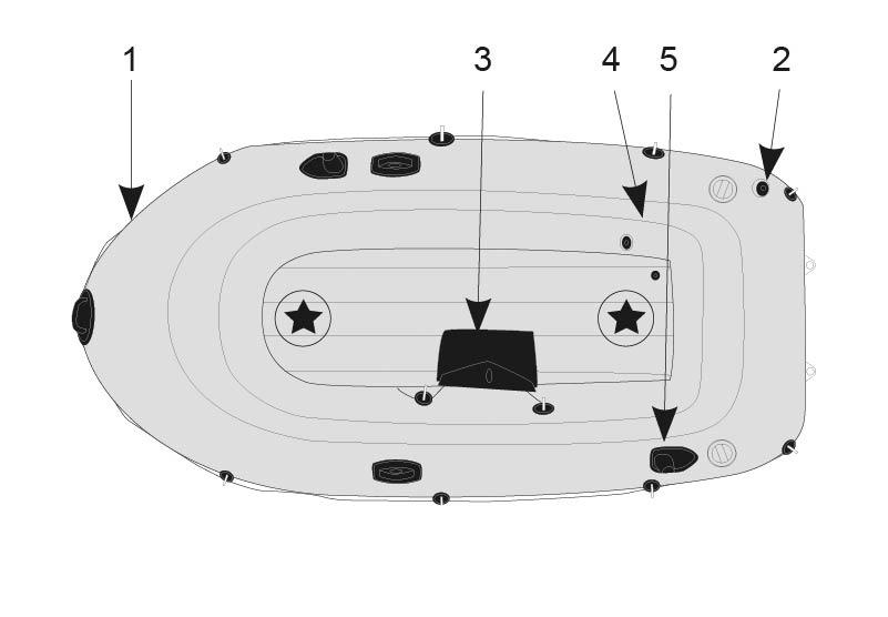 Човен Seahawk | 2 осіб
