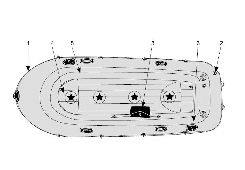 Човен Seahawk | 4 осіб