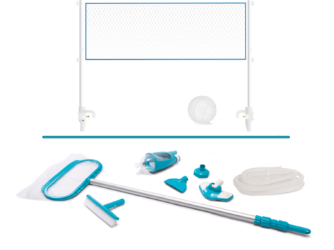Волейбольна сітка та набір для чищення Deluxe