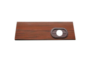 Бічна планка з отвором для зливу води для басейнів 569 х 134 см WOOD-GRAIN FRAME POOL