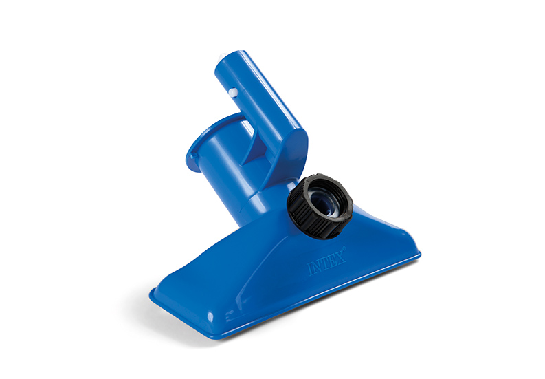 Насадка для чистки бассейна с V-образным пружинным фиксатором и прозрачной шайбой