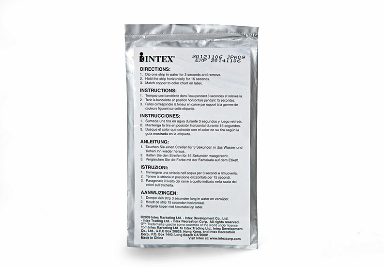 Медные тест-полоски