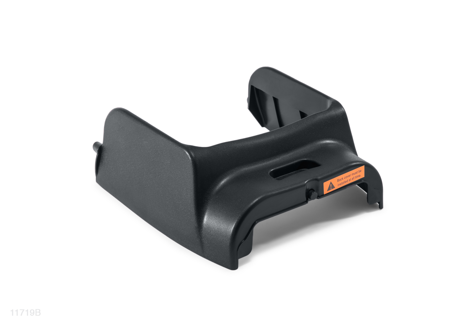 Задня кришка блоку бази керування СПА, графіт