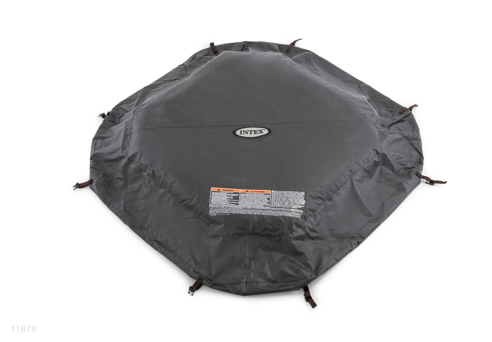 Покрытие для восьмиугольного СПА для 6 человек OCTAGON BUBBLE SPA 6 PERSONS, серое