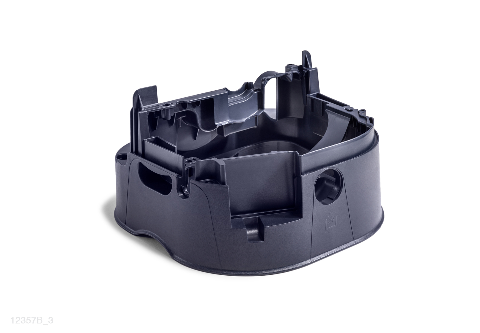 Нижняя часть корпуса базы управления СПА BUBBLE SPA, синяя