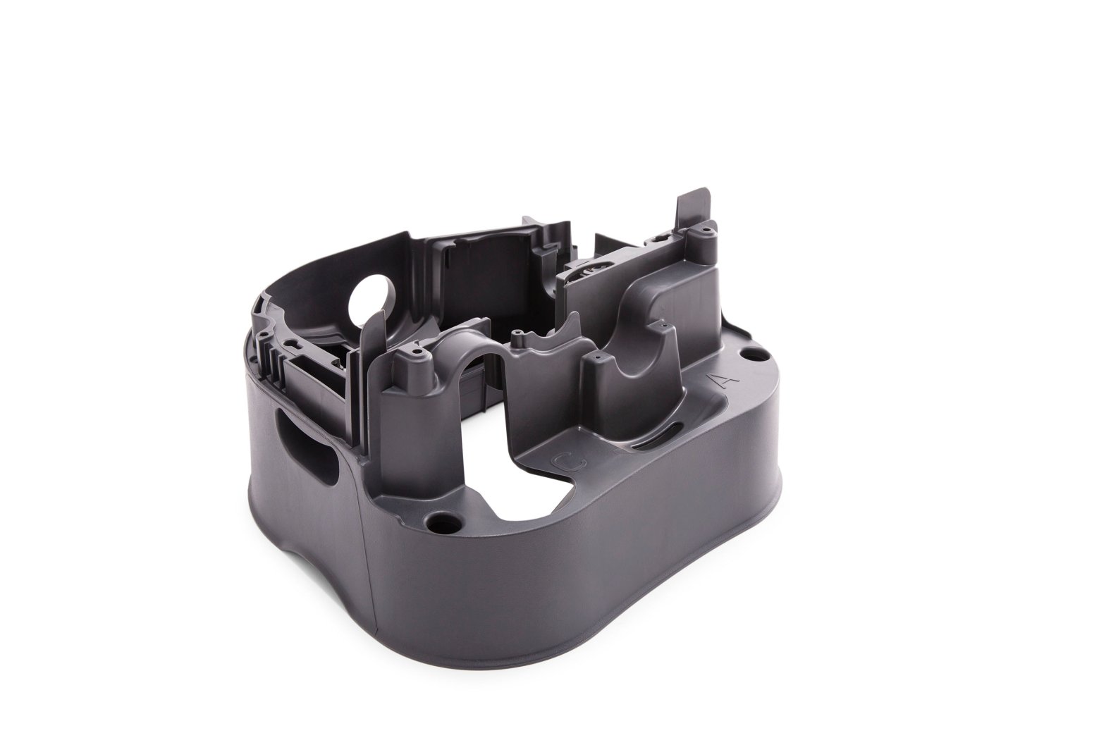 Нижняя часть корпуса базы управления СПА BUBBLE SPA, графитовая