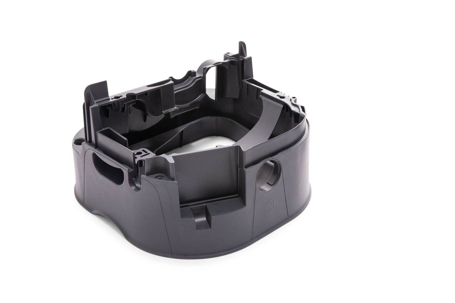 Нижняя часть корпуса базы управления СПА BUBBLE SPA, графитовая