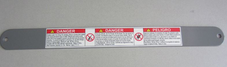 Верхній фіксатор для односекційної драбини 91 см та 107 см (36