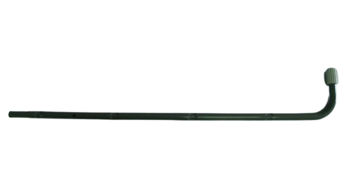 J-подібна бічна опора (В) для односекційної драбини 122 см (48