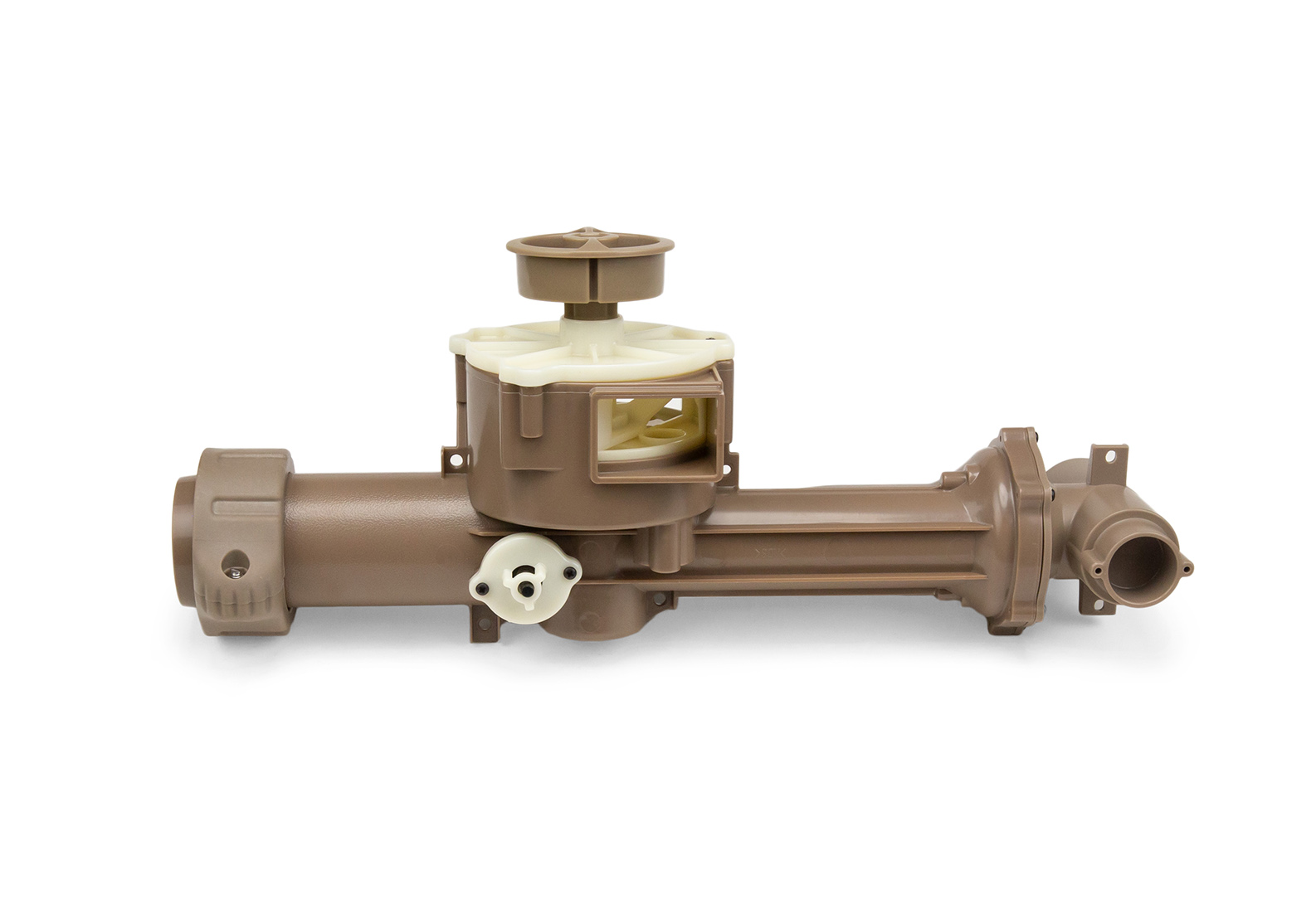 Нижняя воздушная труба в сборе для СПА CHEVRON BUBBLE SPA, коричневая