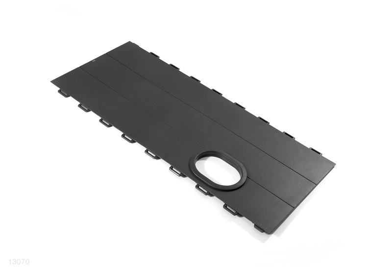 Бічна комбінована планка з одним отвором для водяного вихода для басейнів 400 х 300 х 124 см GRAPHITE PANEL POOL