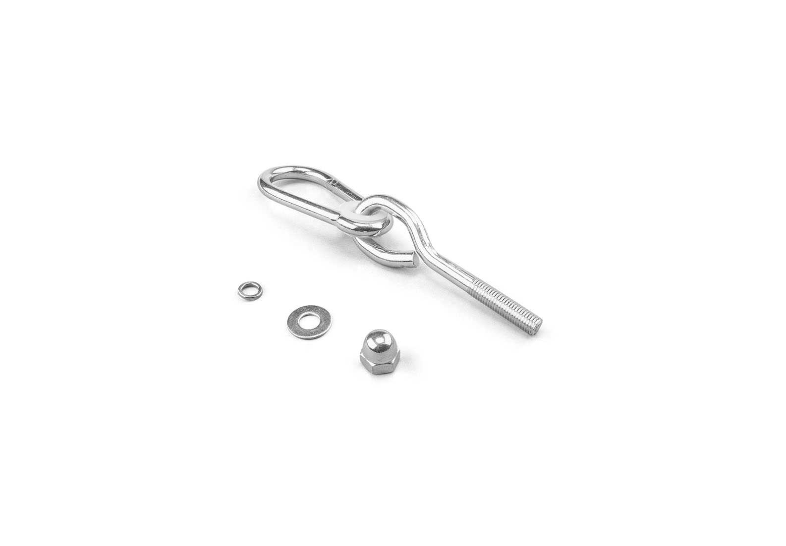 Кольцевое крепление с болтом, шайбой и гайкой-колпачком